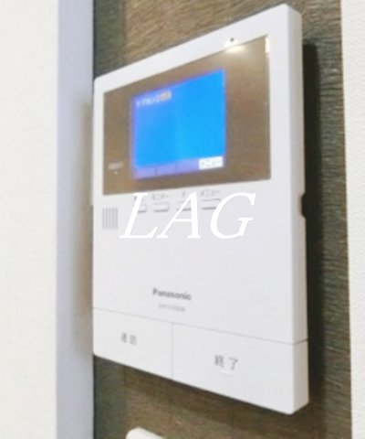 セキュリティ　モニター付きインターフォンです。