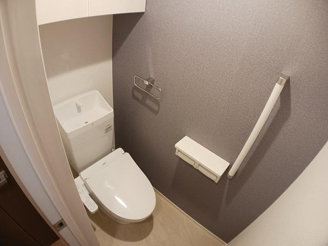 トイレ　同シリーズ物件の写真になります。