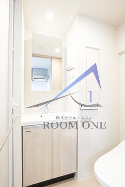 洗面設備　洗面台です。