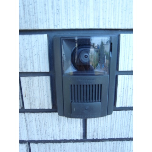 セキュリティ　安心のモニター付きインターフォン