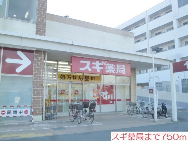 ドラックストア　スギ薬局（ドラッグストア）まで750m