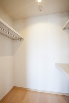 収納　ウォークインクローゼット