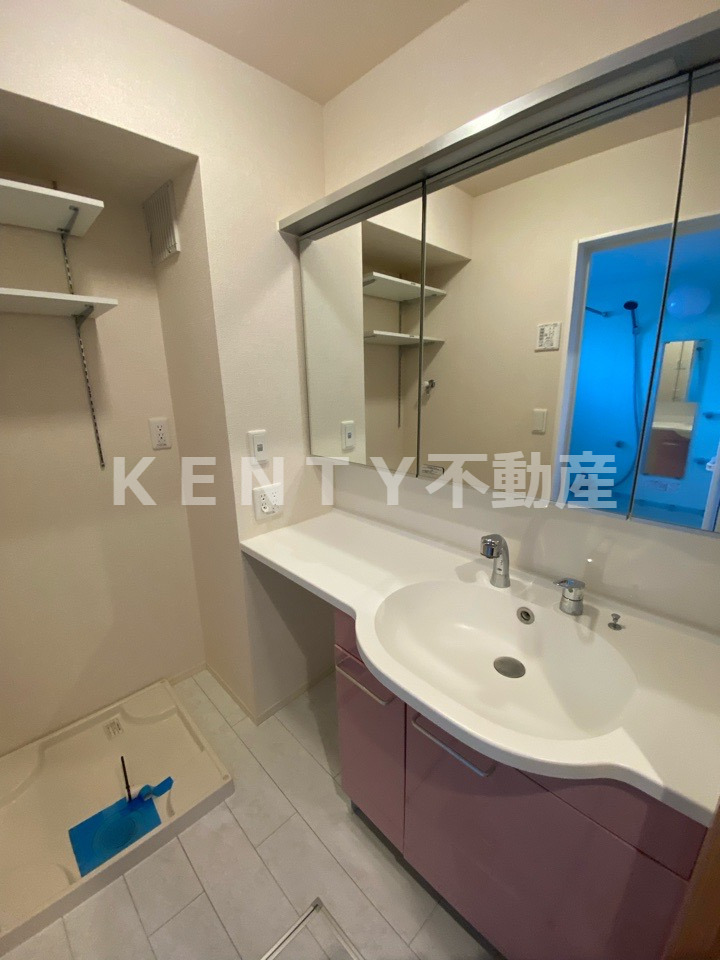 洗面設備　洗面所です