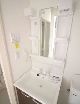 洗面設備　同施工参考写真となります