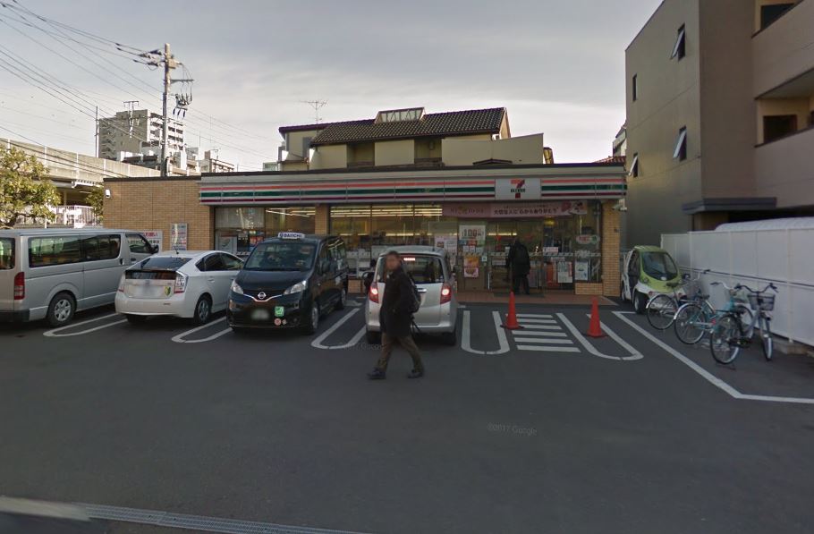 コンビニ　セブンイレブン 市川行徳駅西店（コンビニ）まで414m