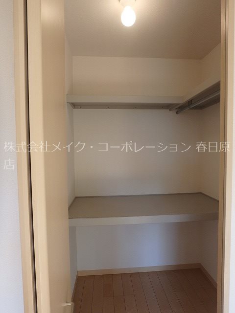 収納　写真は同型タイプ