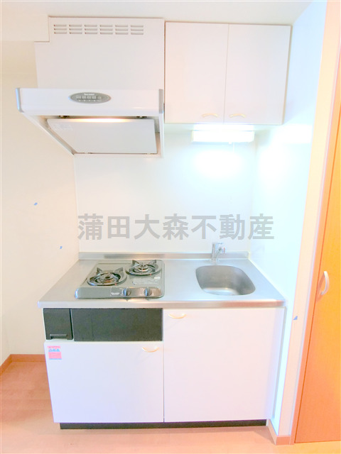 キッチン　2口ガスシステムキッチン