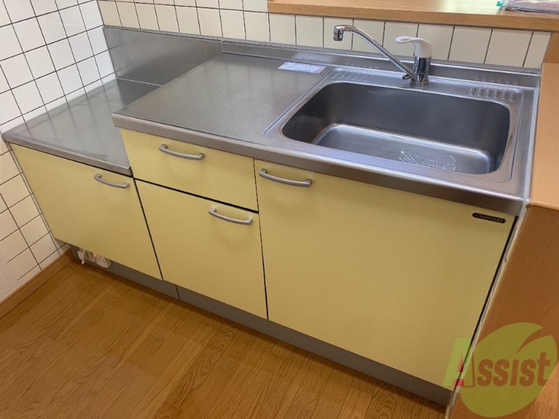 キッチン　キッチンは料理をする場所もしっかりあっていいですね～