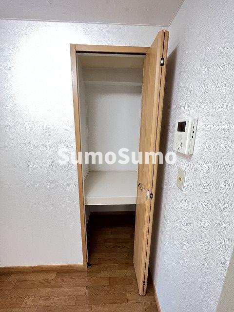収納　十分な収納スペースがあります