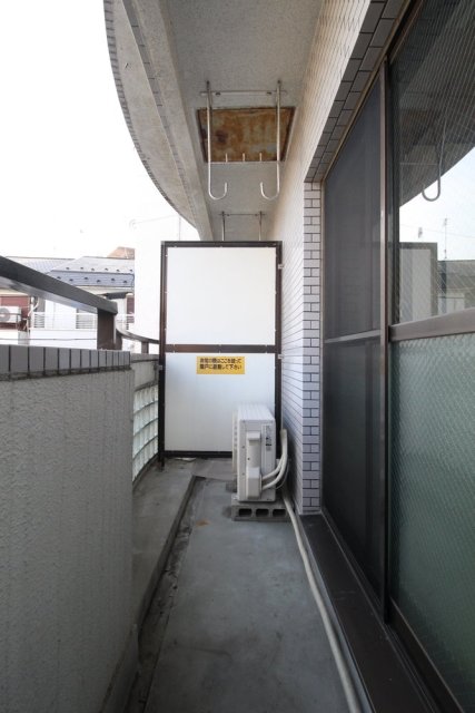 バルコニー　落ち着いた時間を過ごせるバルコニーです