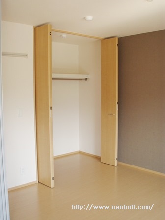 収納　洋室のクローゼット