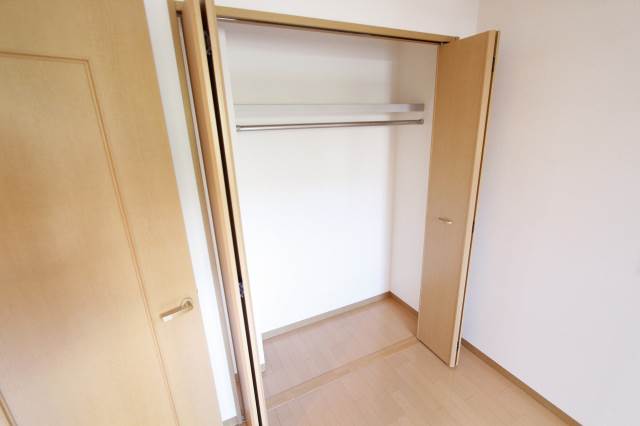 収納　広いクローゼット。