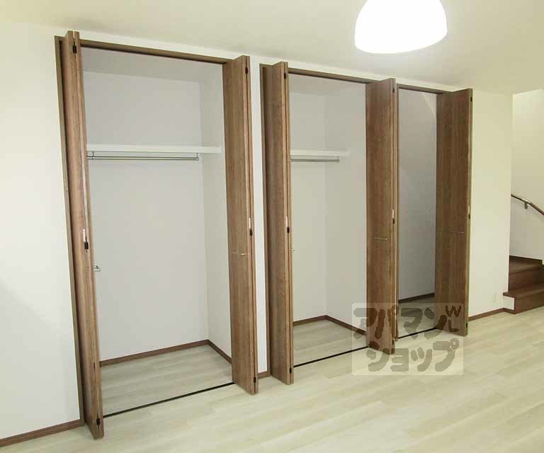 収納　室内の写真です。