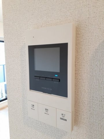 セキュリティ　モニター付きインターホンです