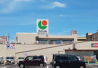 スーパー　マルショク高城店（スーパー）まで591m