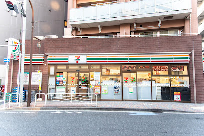 コンビニ　セブン－イレブン江東門前仲町１丁目店（コンビニ）まで214m