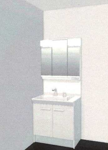 洗面設備　イメージです。