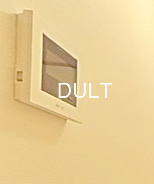 セキュリティ　モニター付きインターホンです。