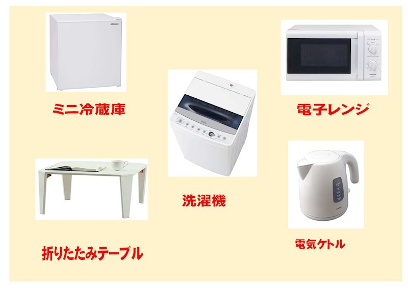 その他　設置予定家具・家電