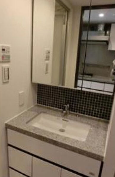 洗面設備　※別部屋の参考写真です。