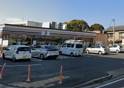 コンビニ　セブンイレブン名古屋牛田通店（コンビニ）まで330m