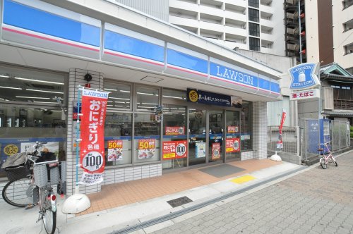 コンビニ　ローソン 南堀江四丁目店（コンビニ）まで418m