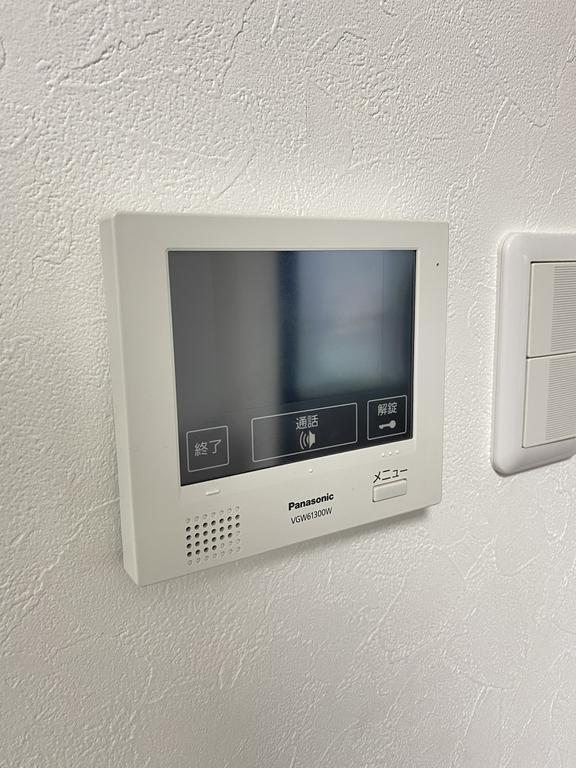 セキュリティ　防犯面に配慮したTVモニターホン！