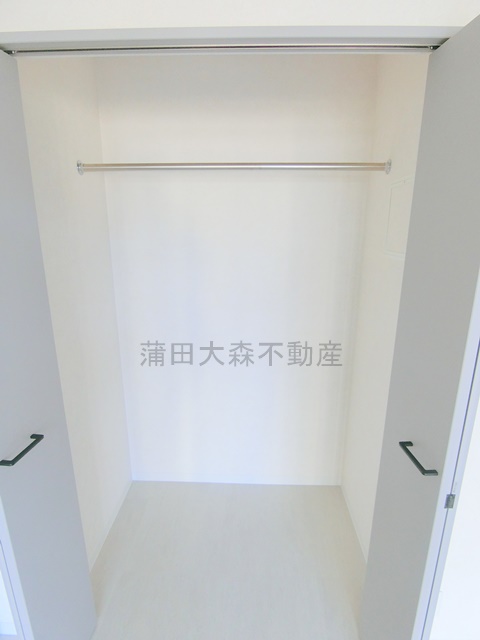 収納　洋室7.2帖の収納　クローゼット