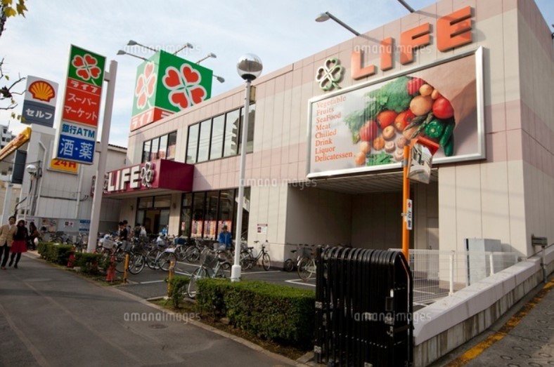 スーパー　ライフ亀戸店（スーパー）まで118m
