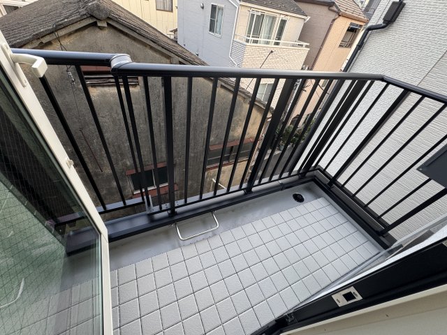 バルコニー　広々としたバルコニーです