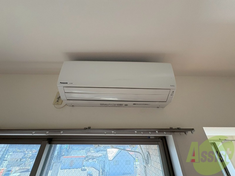 その他設備　あらかじめエアコンがついています。夏も冬も快適ですよ。