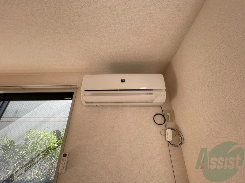 その他設備　エアコンが付いているので夏も冬も快適ですね～