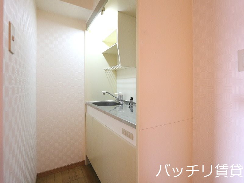 キッチン　別号室タイプの為、現状を優先致します。