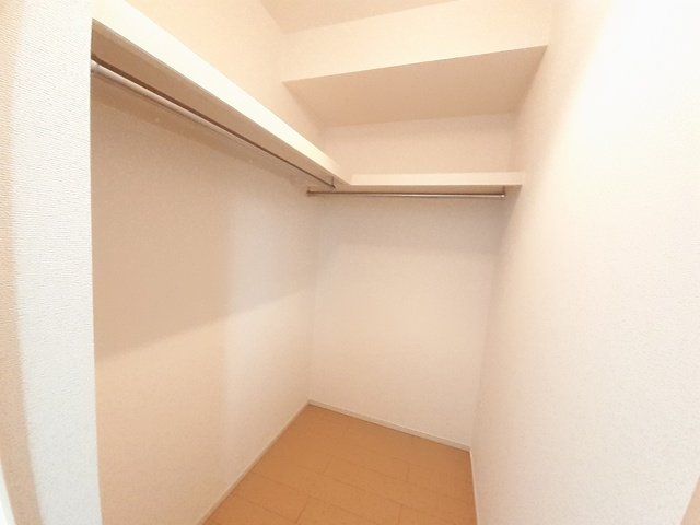 収納　十分な収納スペースがあります