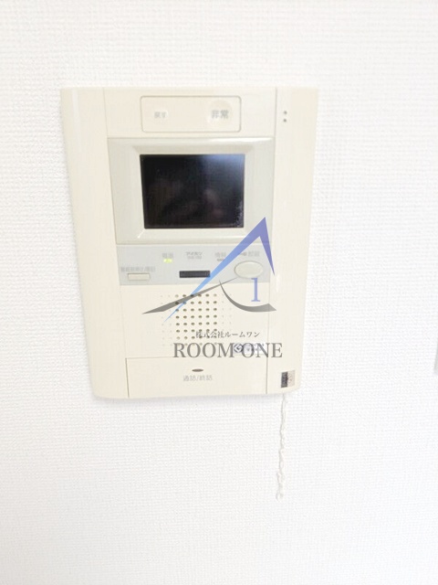 セキュリティ　モニター付きインターホンです。