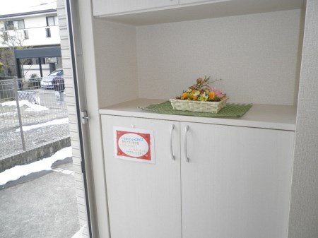 玄関　シューズボックス完備です。