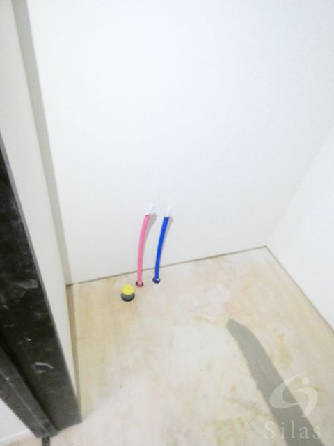 洗面設備　建築中