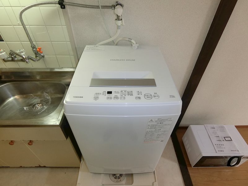 その他設備　洗濯機付き