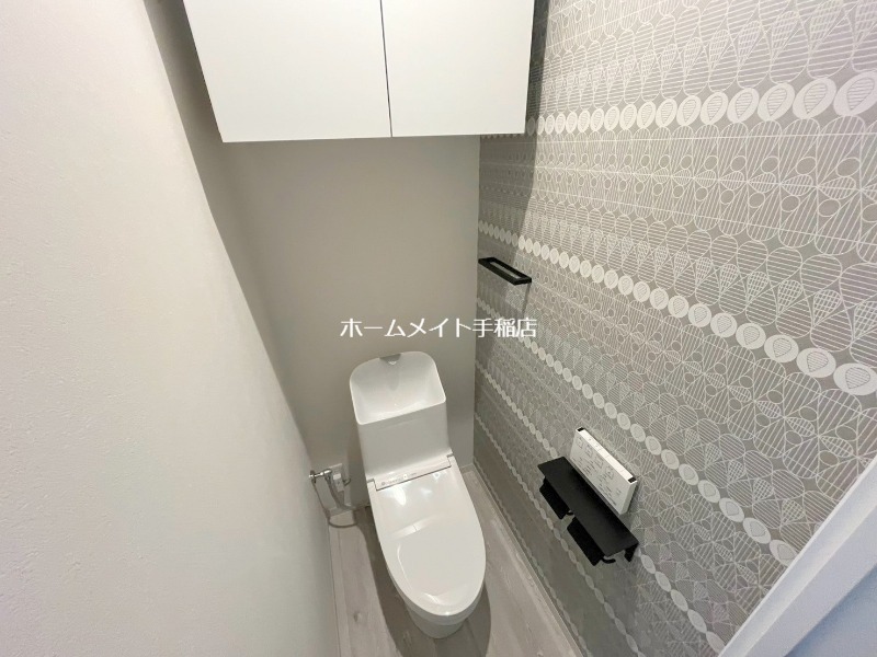 トイレ　ウォシュレット付きで快適な環境です♪
