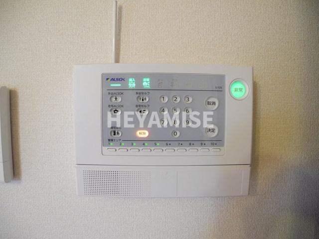 セキュリティ　※室内画像は別号室のもの