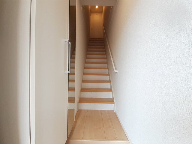 玄関　明るい玄関です