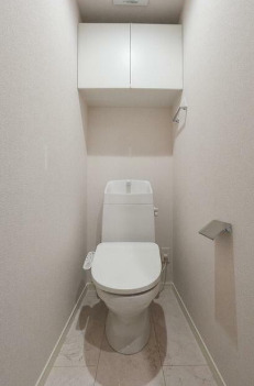 トイレ　ゆったりとした空間のトイレです