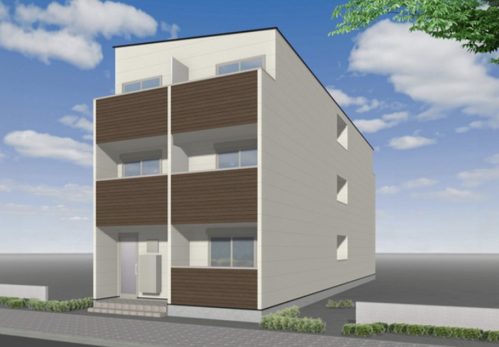 建物外観　外観パースです。