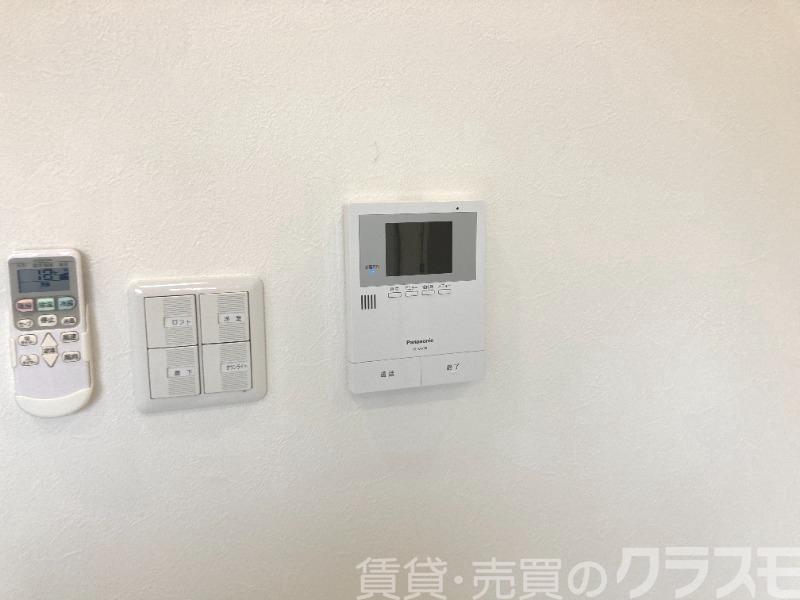 セキュリティ　来訪者が確認できるモニターホン♪