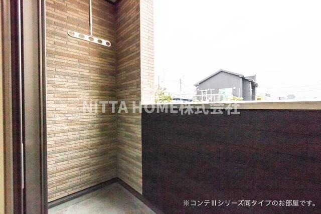 バルコニー　【イメージ写真】２面バルコニーのお部屋です！！