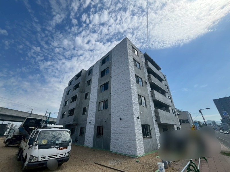 建物外観　札幌市西区八軒八条東［ｐｏｒｔｅ－ｂｏｎｈｅｕｒII］