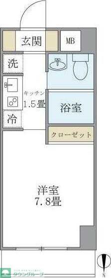 KDXレジデンス御徒町の間取り写真