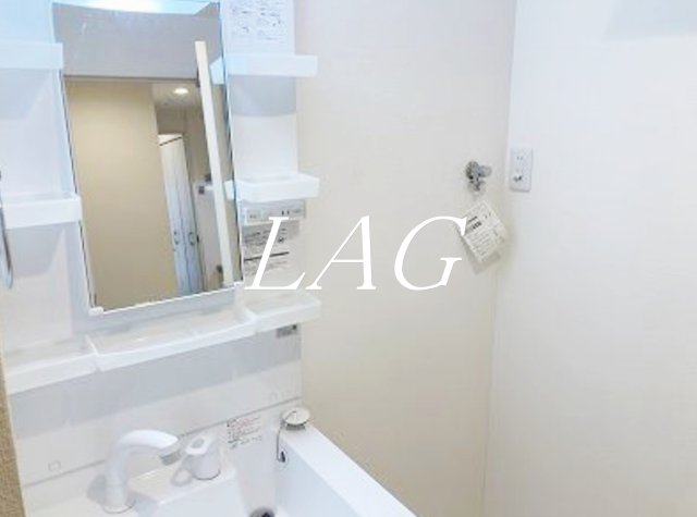 洗面設備　洗面台です。