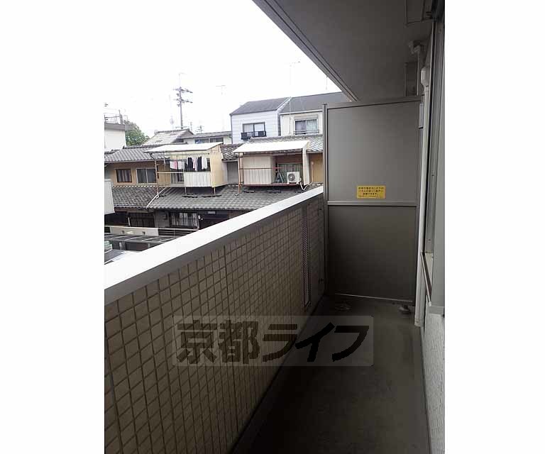 バルコニー　日当たり良好です。
