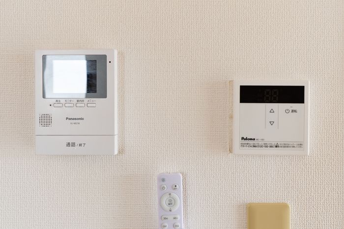 セキュリティ　モニタ付インターホンです。